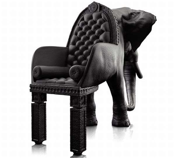 Elephant Chair by Maximo Riera